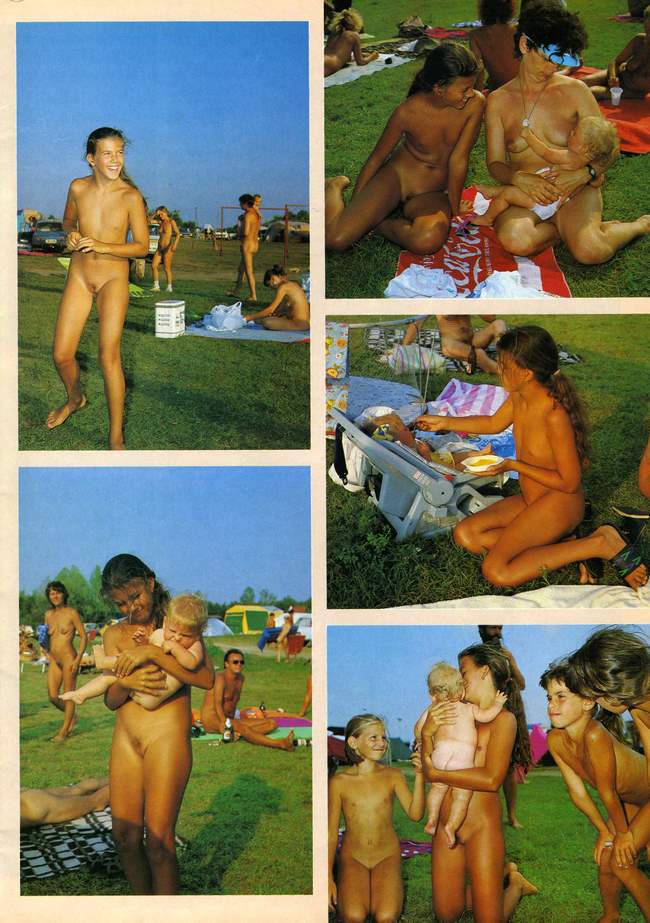 Jung und Frei Nr.61 - parents and children nudists relax in nature vintage magazine [Nudist Planet]