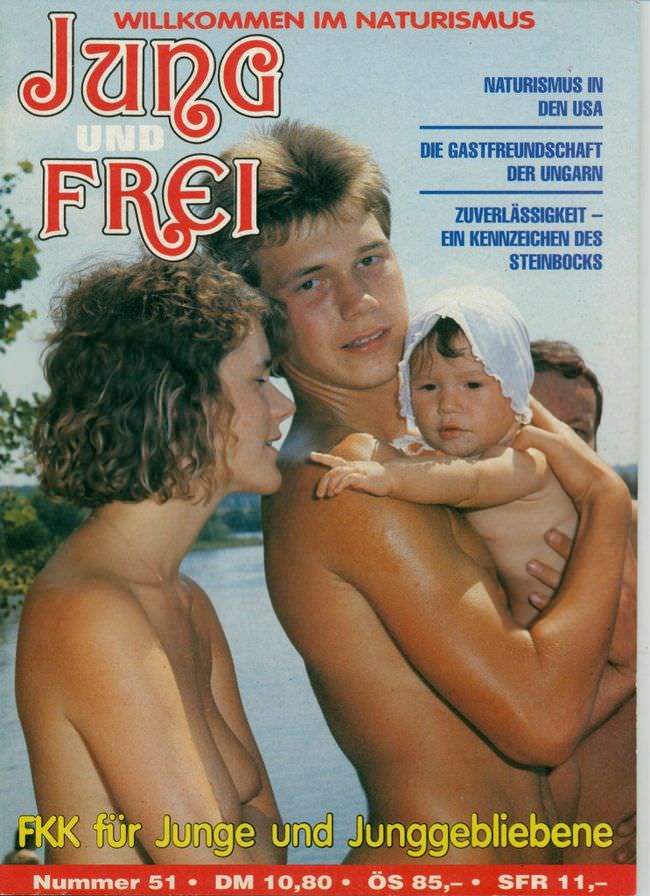 Jung und Frei Nr.51 - nudists boys and girls photo retro magazine [Nudist Planet]