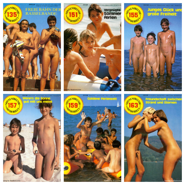 Sonnenfreunde Sonderheft Nr.135-163 nudism magazine pictures [Nudist Planet]