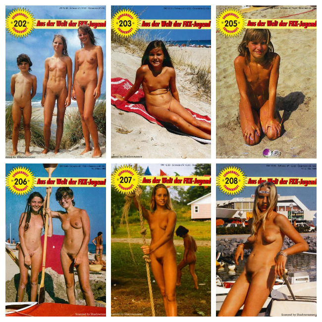 Sonnenfreunde Sonderheft Nr.200-208 magazine naturism and family nudism photo [Nudist Planet]