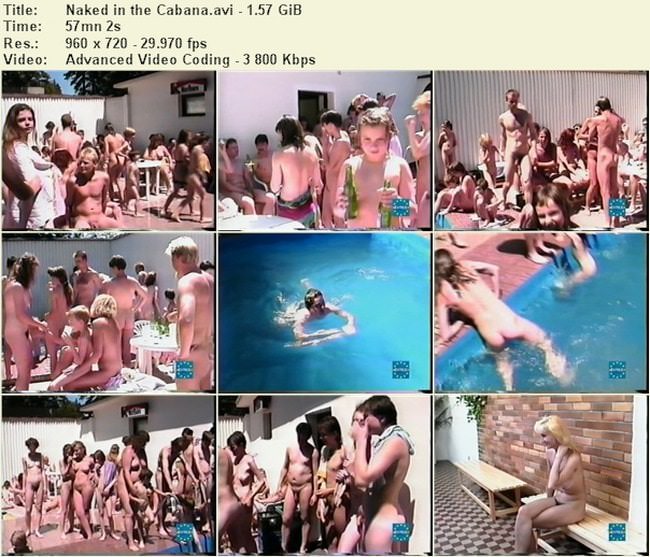 FKK video - Naked in the cabana [Nudist Planet]