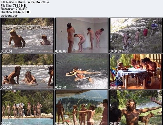 Family nudist naked rest in the mountains video 714 MB [Nudist Planet]