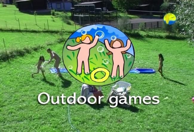 Video outdoor games family nudismm [Naturist Freedom] [Nudist Planet]